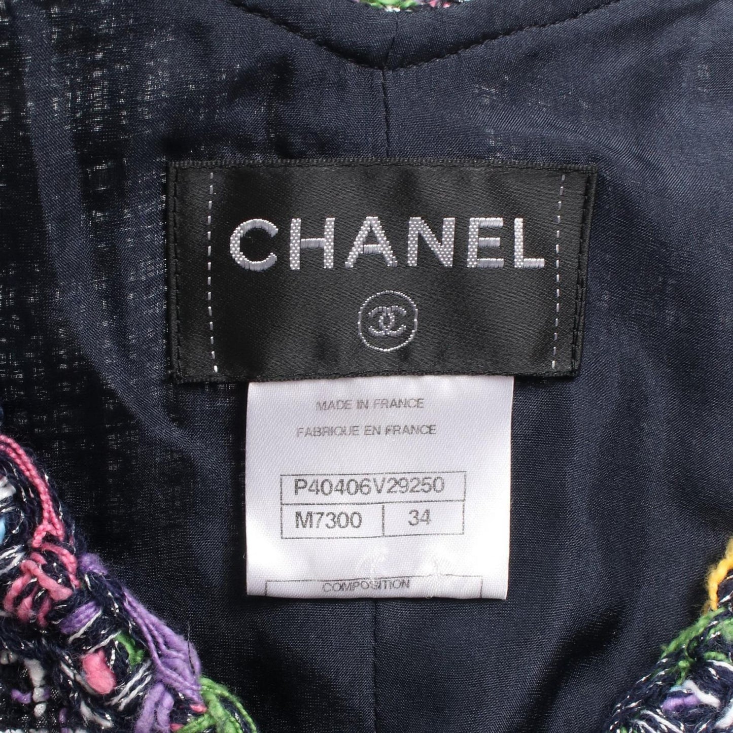 CHANEL Tweed Dress in Black & Multicolor - Timeless Elegance