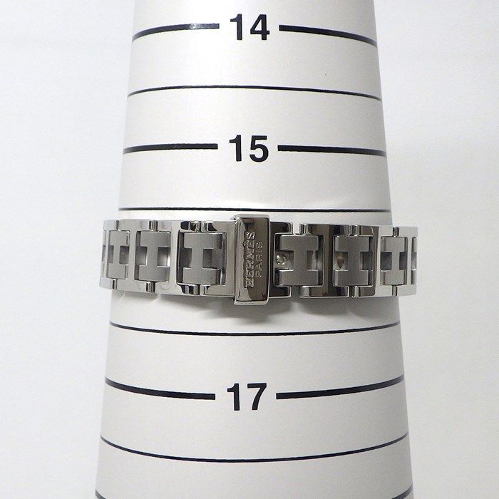 HERMES Clipper CL4.210 Date Quartz Watch - Sunray Gray Dial