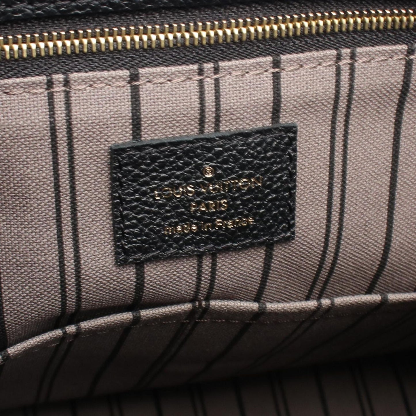 Louis Vuitton Spontini Monogram Empreinte Noir Handbag - Timeless Elegance