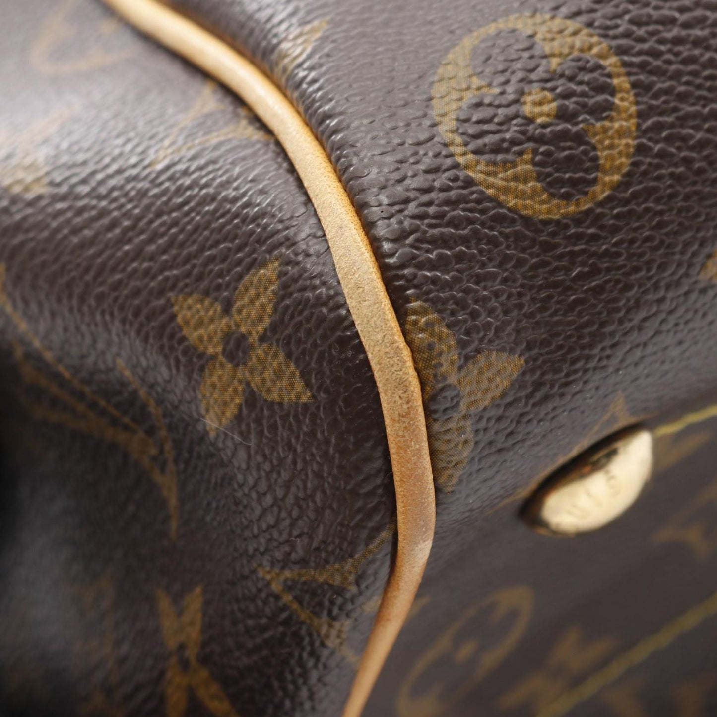 Louis Vuitton Tivoli PM Handbag - Timeless Elegance in Brown