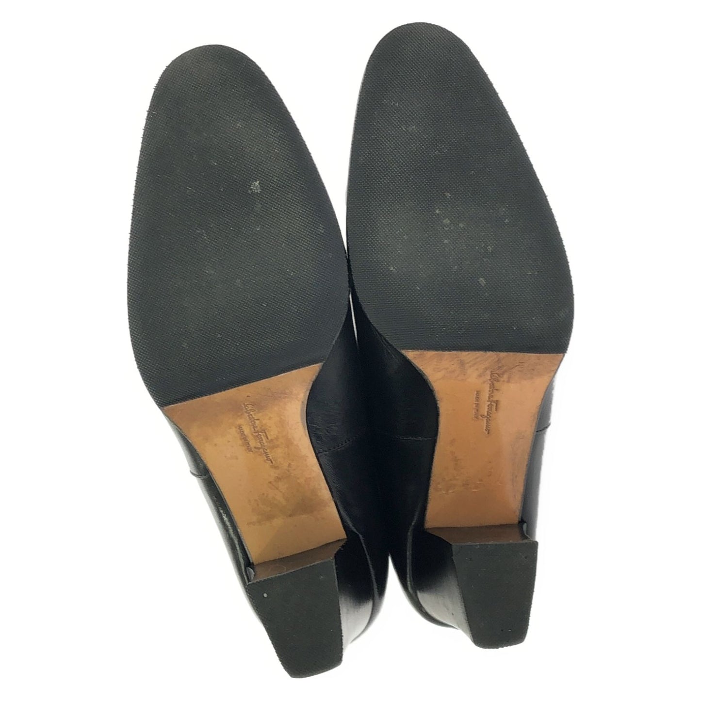 Salvatore Ferragamo Black Leather Boots - Timeless Elegance