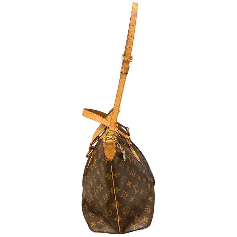 Louis Vuitton Palermo PM Monogram Canvas Tote - Brown & Gold