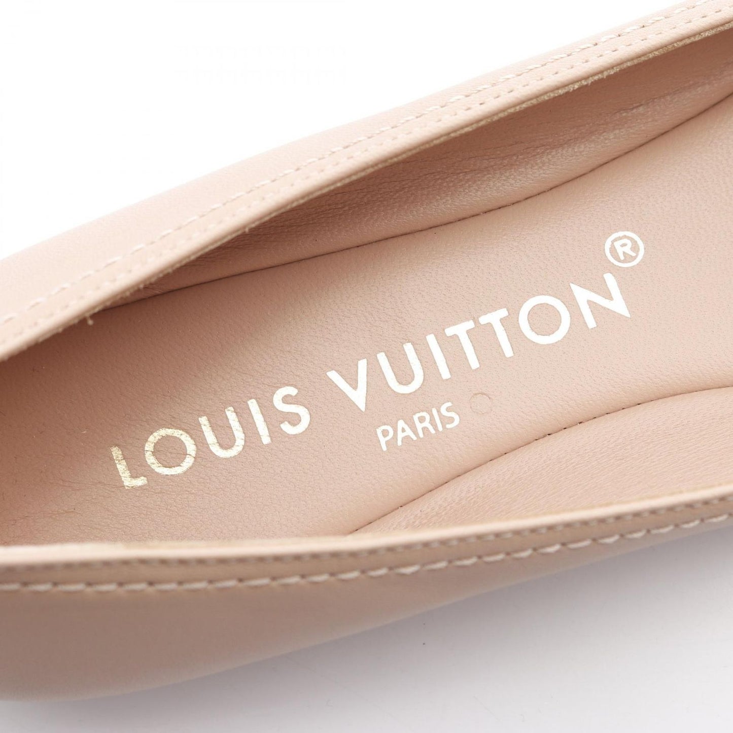 Louis Vuitton Popiline Ballerina Pumps - Monogram Canvas, Size 39