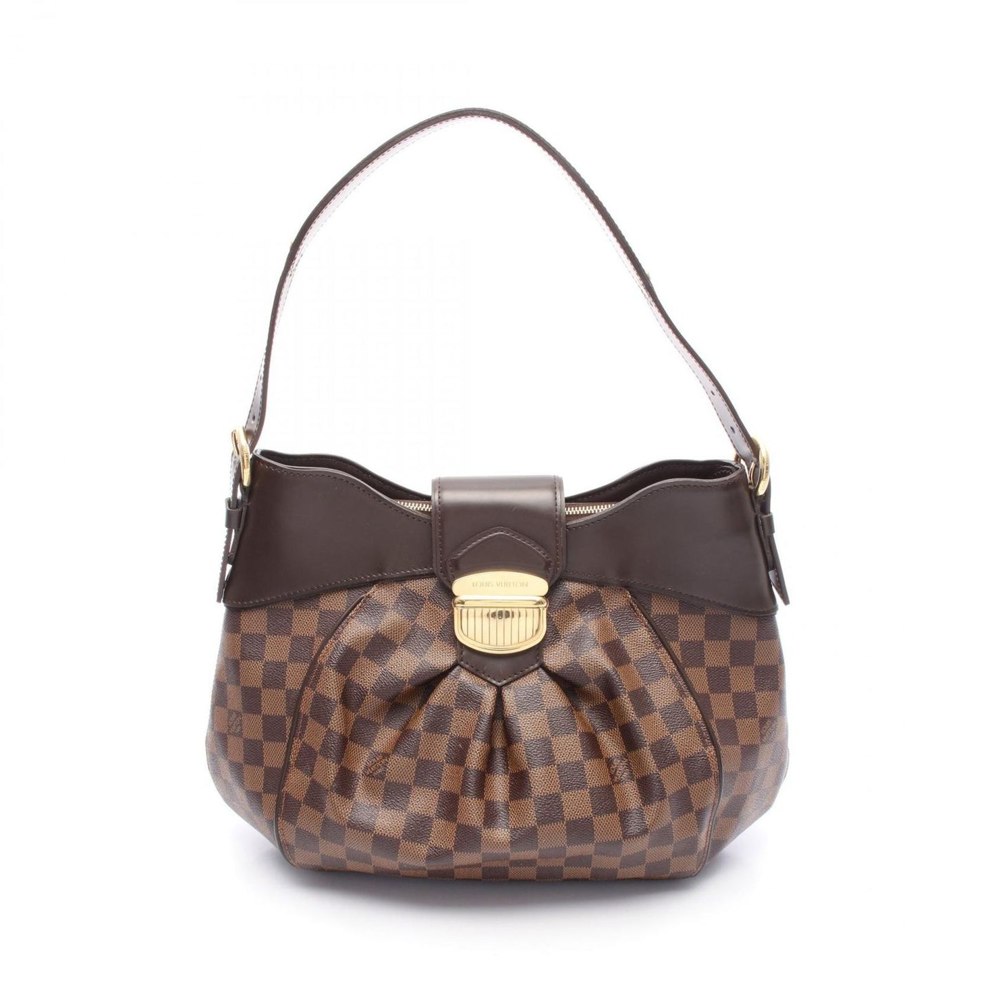 Louis Vuitton Sistina MM Damier Ebene Shoulder Bag - Timeless Elegance