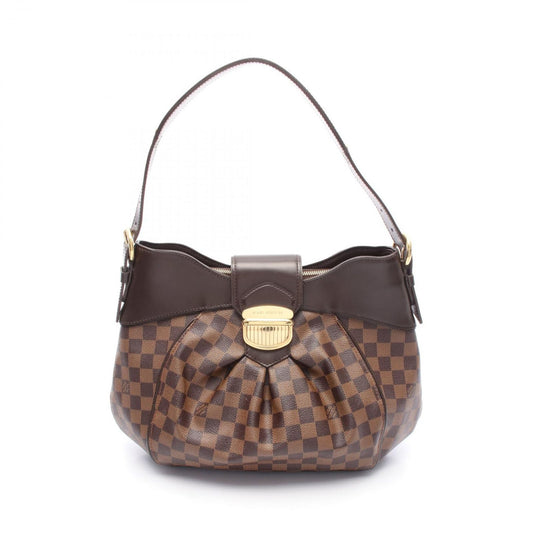 Louis Vuitton Sistina MM Damier Ebene Shoulder Bag - Timeless Elegance