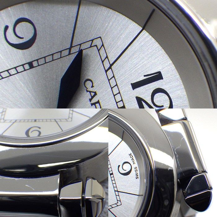 Cartier Miss Pasha W3140007 Silver Dial Stainless Steel Watch