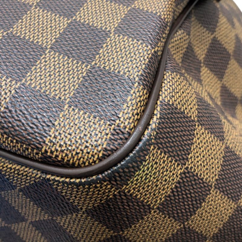 Louis Vuitton Belem MM Brown Damier Canvas Tote Bag - Timeless Elegance