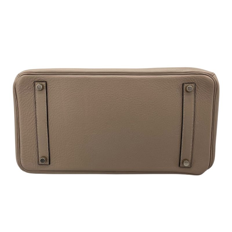 HERMES Birkin 35 in Turtledove Grey with Silver Hardware