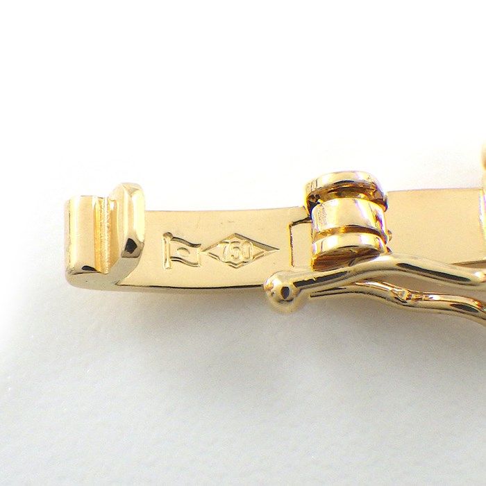 K18YG Double Link Chain Necklace - Exquisite Craftsmanship