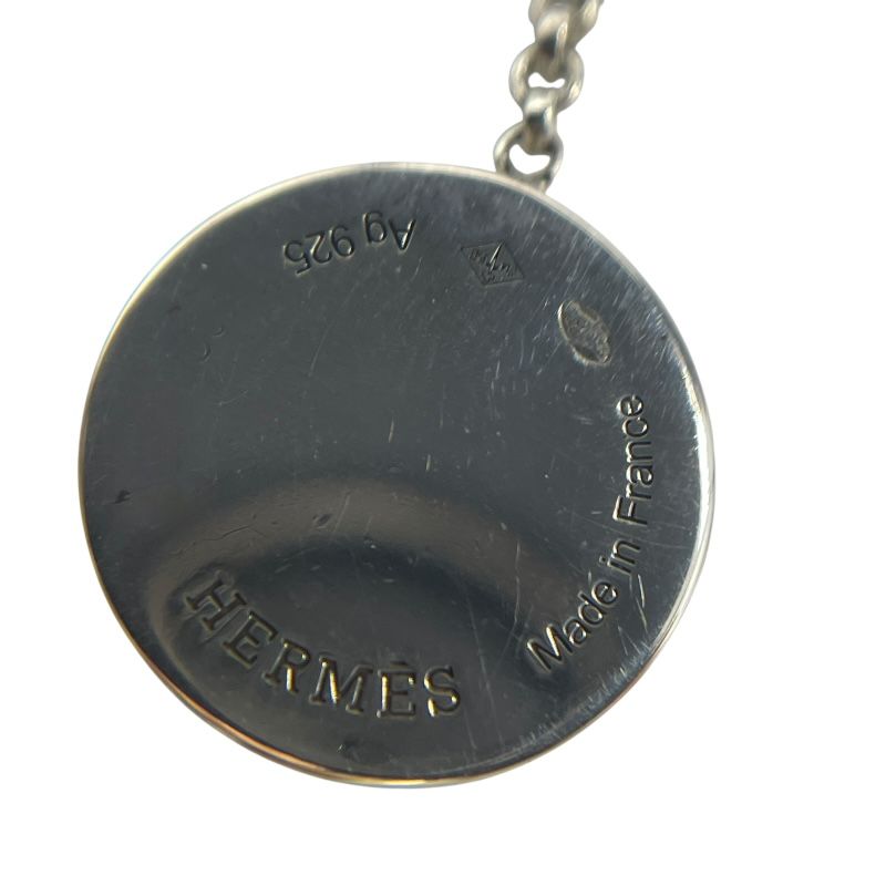 HERMES Ex Libris Silver & Gold Earrings - Timeless Elegance