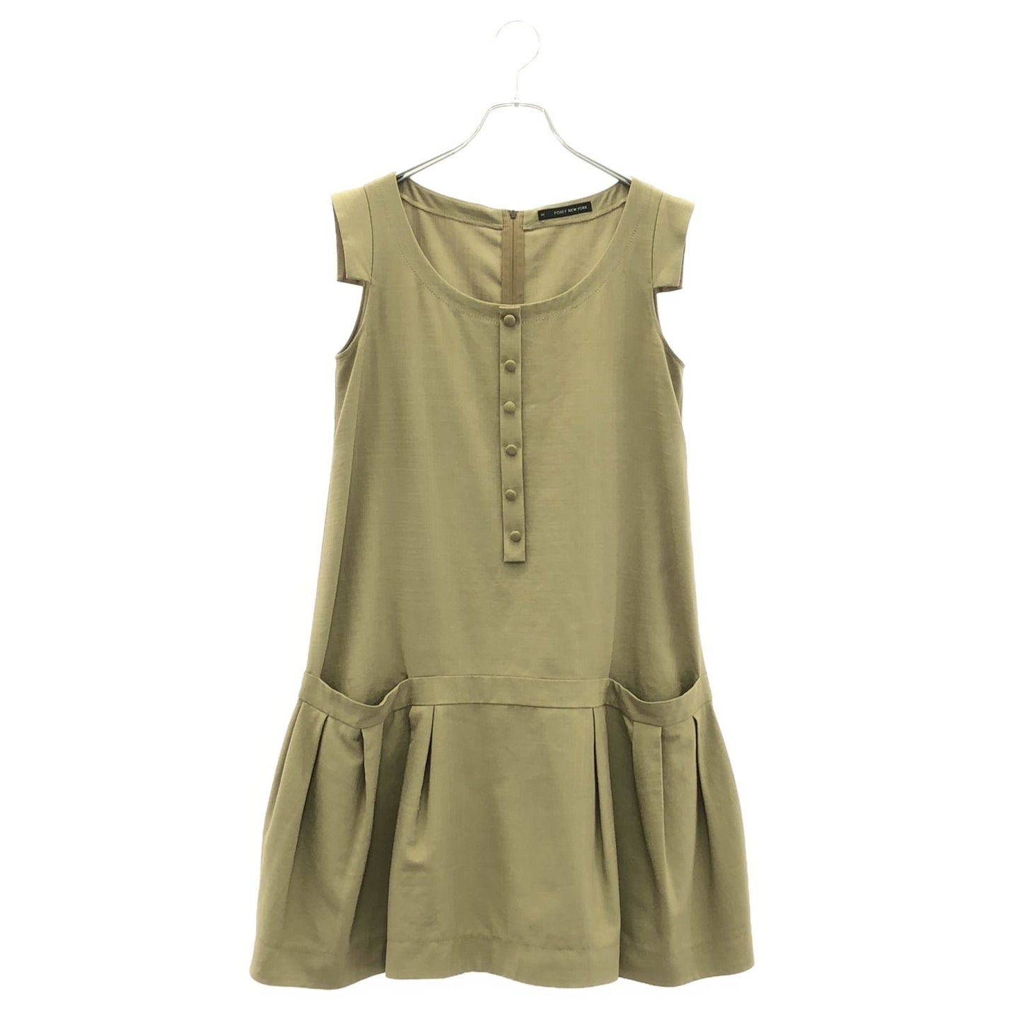 FOXEY NEW YORK Elegant Beige Dress - Timeless Sophistication