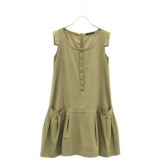 FOXEY NEW YORK Elegant Beige Dress - Timeless Sophistication