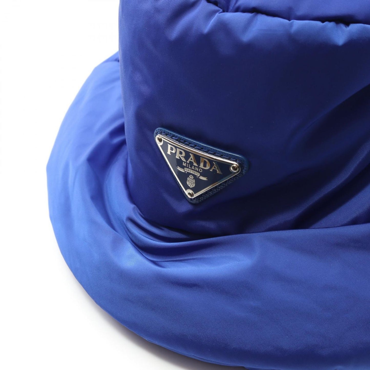PRADA Nylon Unisex Hat - Timeless Blue Elegance