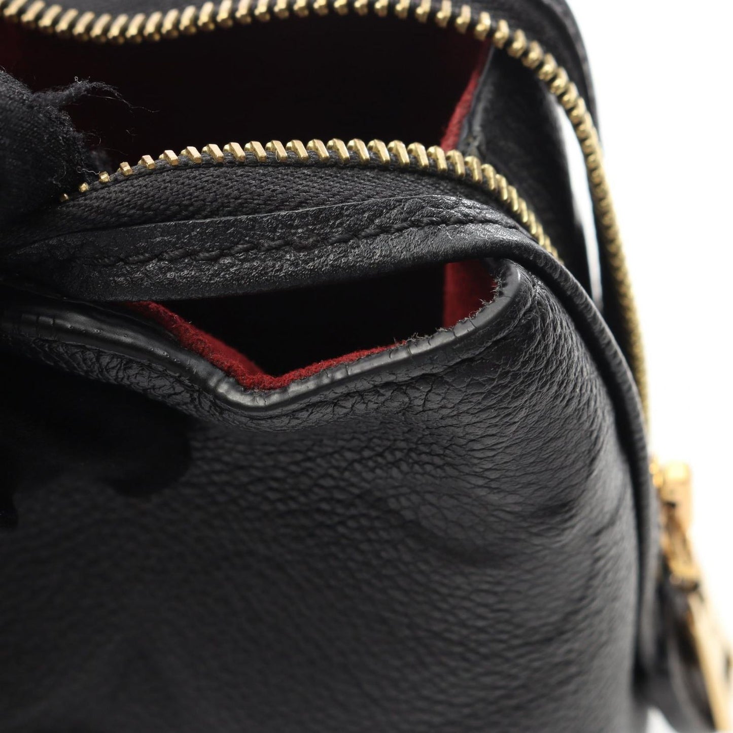 Louis Vuitton Petit Palais PM Monogram Empreinte Handbag - Noir