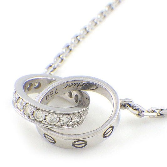 Cartier Love Necklace B7013700 with 0.22ct Diamonds in K18WG