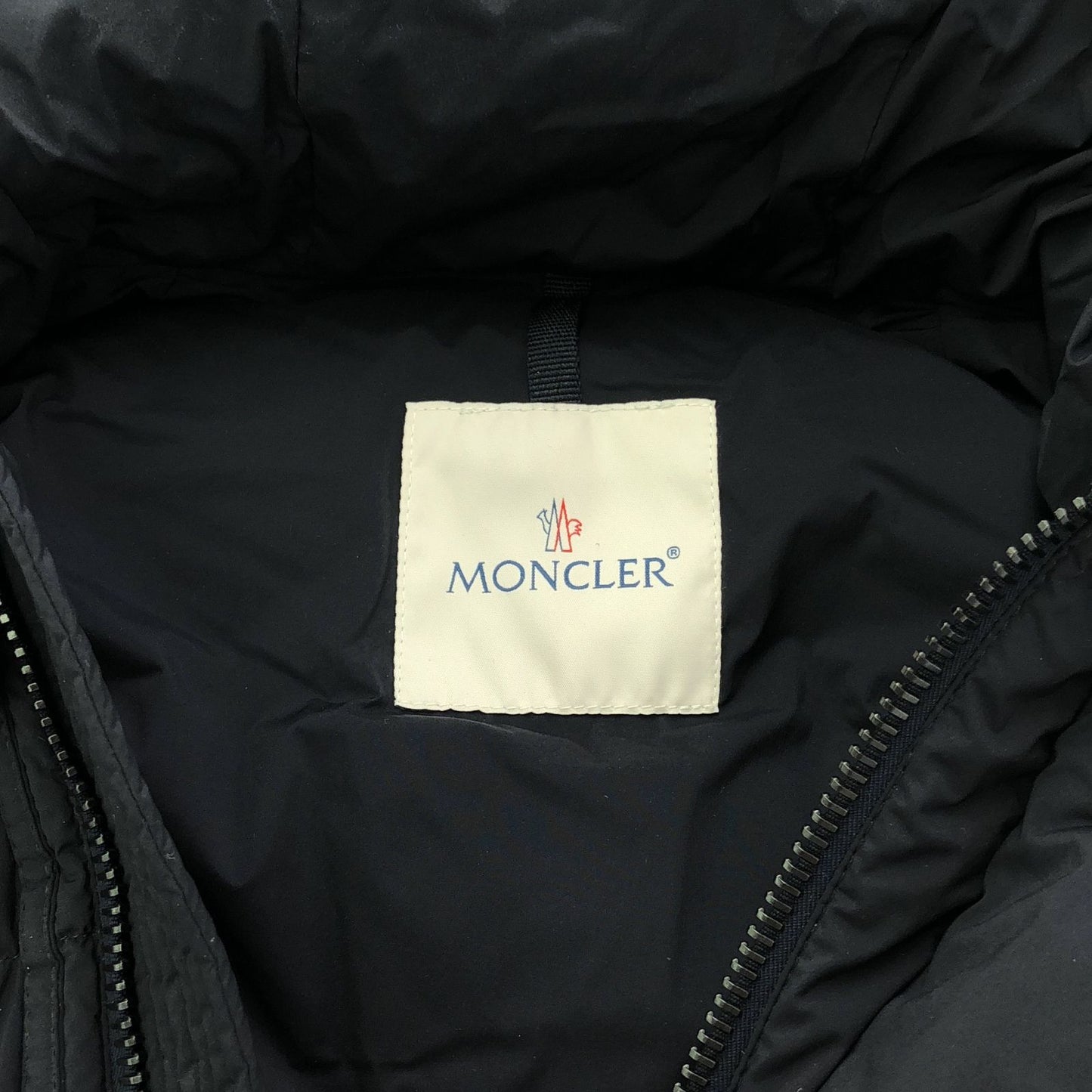 MONCLER Black Nylon Down Jacket - Timeless Luxury Outerwear