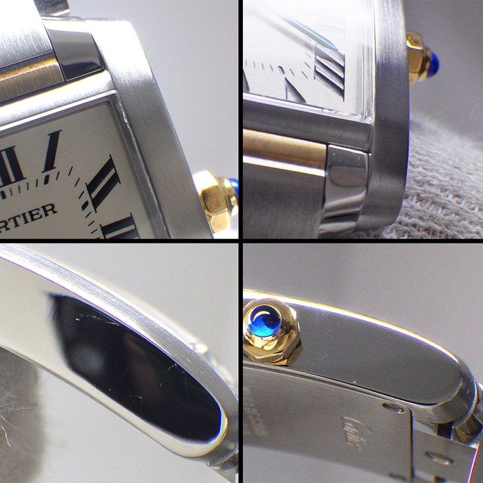 Cartier Tank Française SM W51007Q4 - Iconic Gold & Steel Timepiece