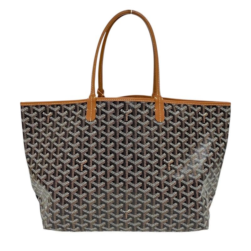 GOYARD Saint Louis PM Black & Tan Unisex Tote Bag - Timeless Elegance