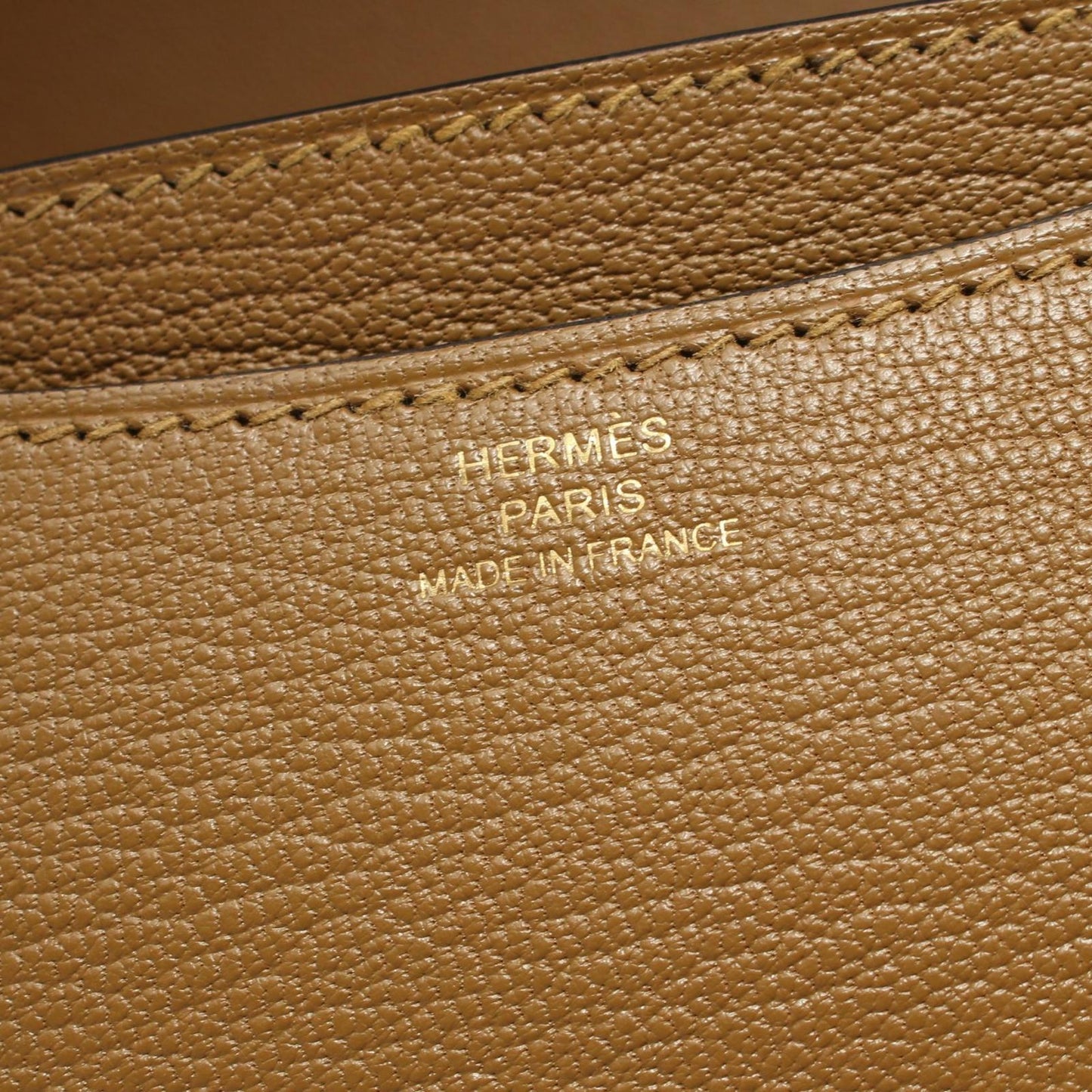 HERMES Constance 3 Mini Shoulder Bag in Craft Leather - Unused