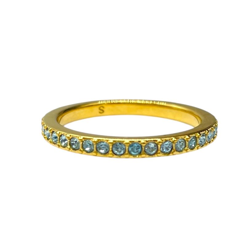 Christian Dior Code Triple Ring in Gold and Blue - Exquisite Craftsmanship
