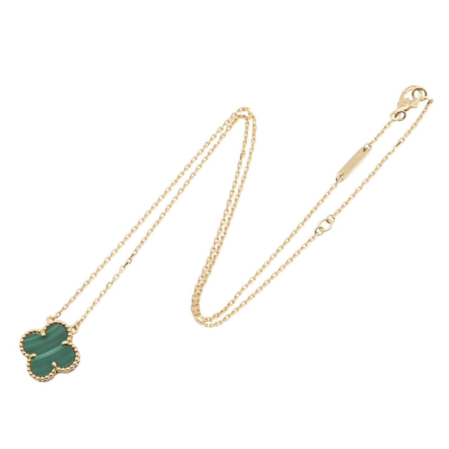 Van Cleef & Arpels Vintage Alhambra Necklace in K18 Yellow Gold
