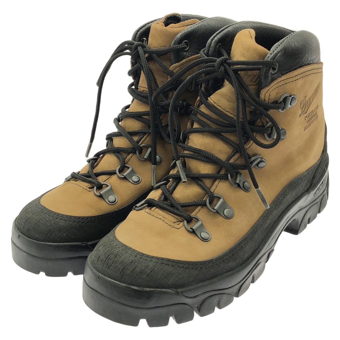 Danner Combat Hiker Boots in Beige Suede - Timeless Elegance