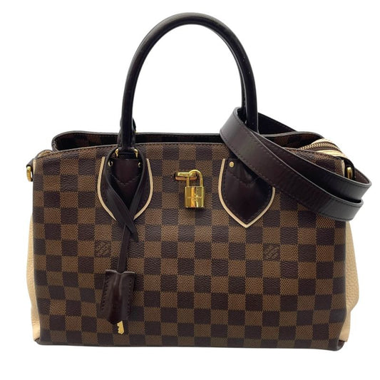 Louis Vuitton Normandy N44028 Brown Damier Canvas Handbag