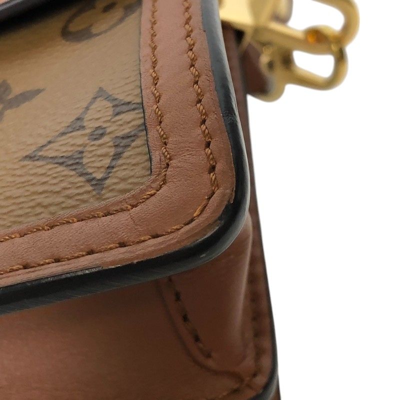 Louis Vuitton Dauphine Mini M45959 Monogram Reverse Shoulder Bag