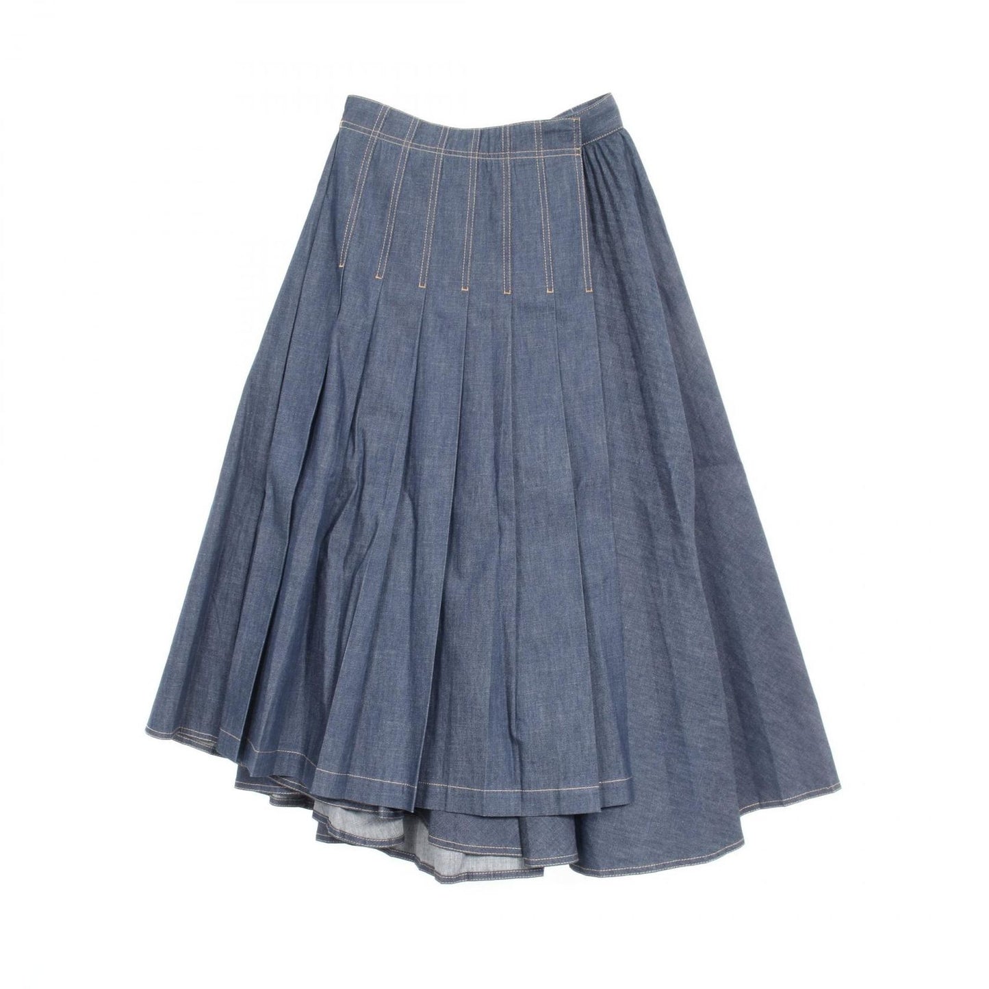 Dior Cotton Skirt in Navy - Timeless Elegance