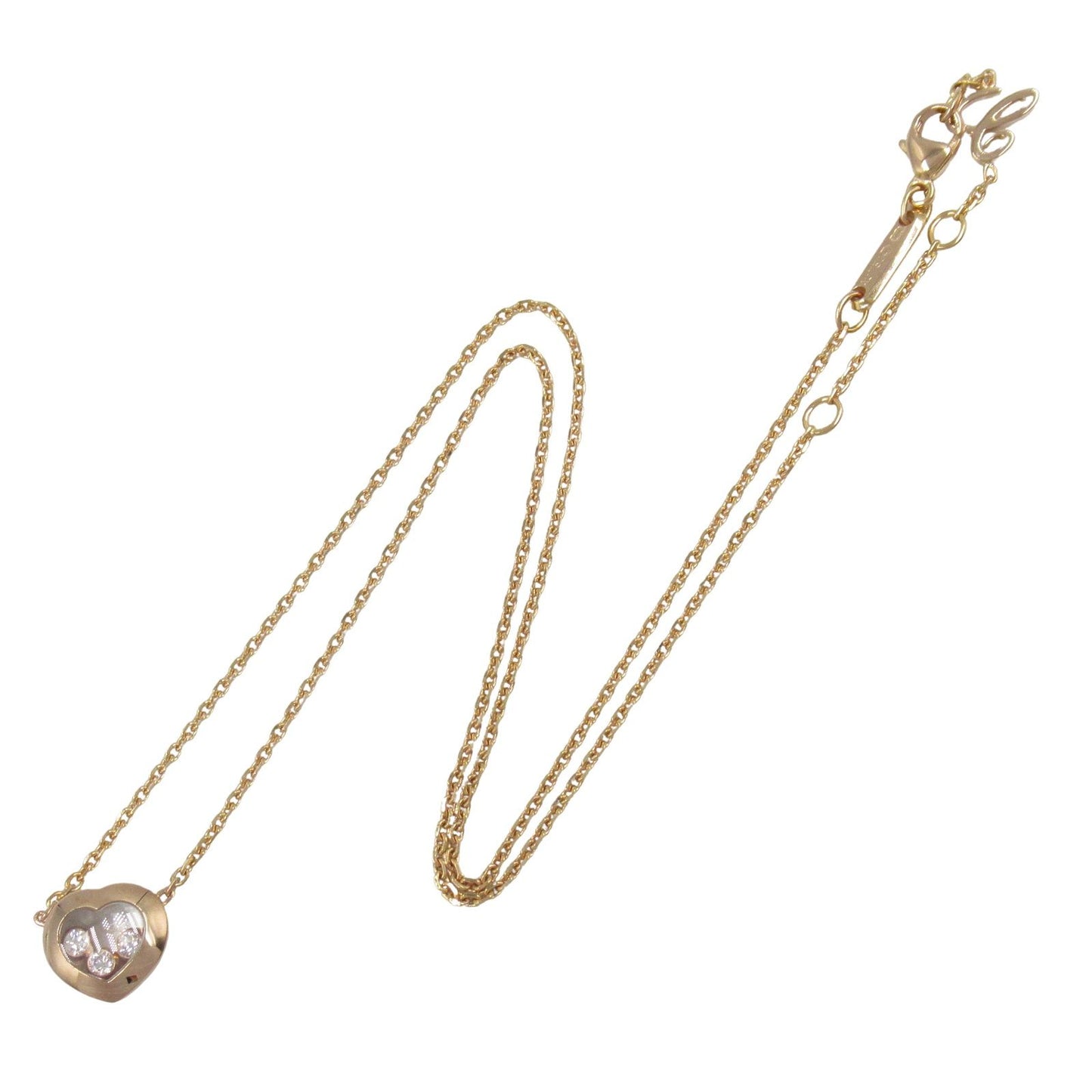 Chopard Happy Diamond Necklace in 18K Pink Gold