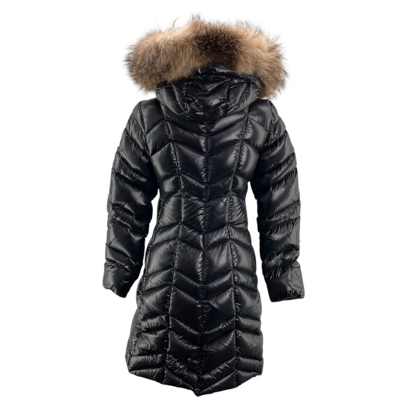 Moncler FULMAR Black Nylon Down Coat - Women's Luxury Outerwear