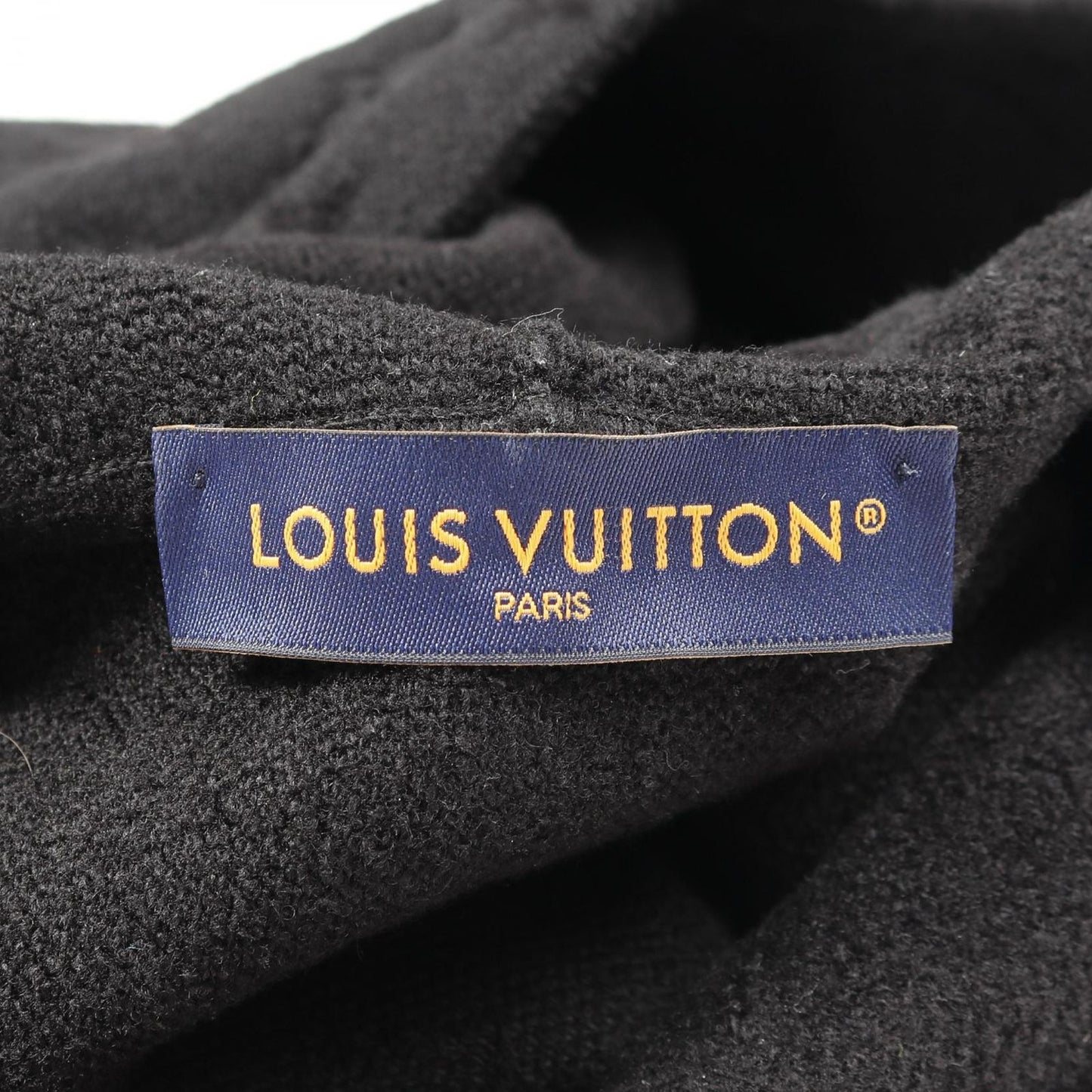 Louis Vuitton Monogram Graphic Jacquard Hoodie - Black Wool