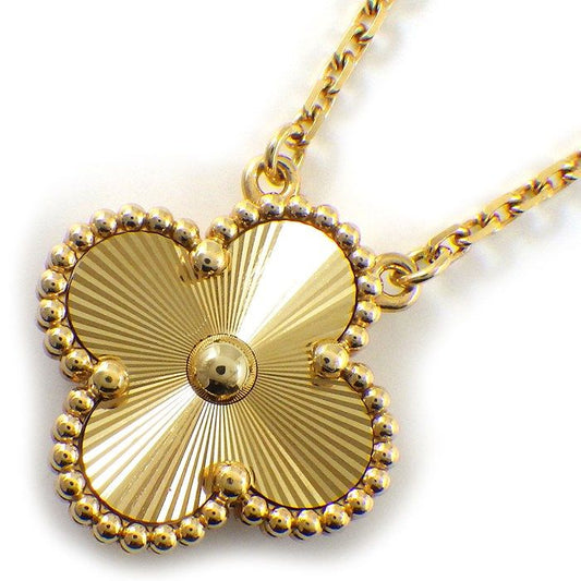 Van Cleef & Arpels Vintage Alhambra Necklace in K18 Yellow Gold
