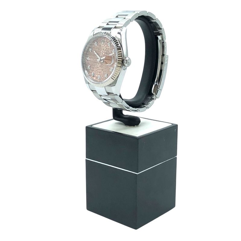 Rolex Datejust 36 Horicon 126234G - Pink Dial, Steel & White Gold