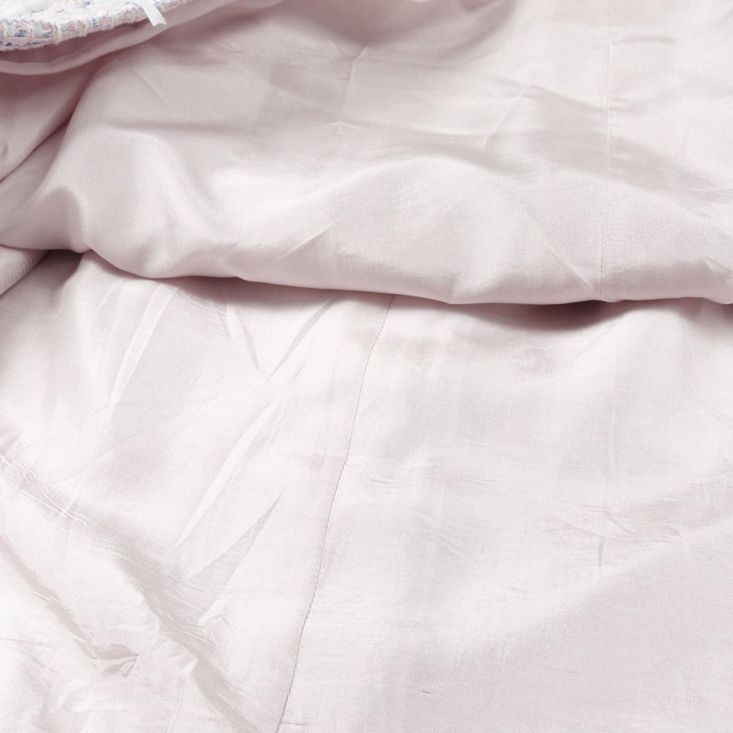 CHANEL Coco Mark Button Fabric Skirt - Elegant Purple Design