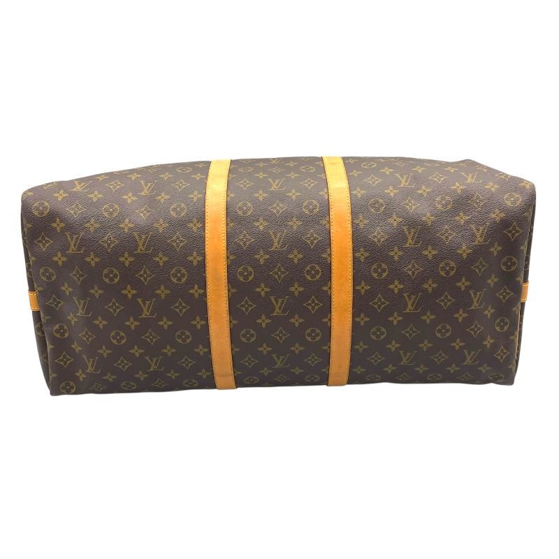 Louis Vuitton Keepall Bandoulière 60 Monogram Brown Unisex Bag