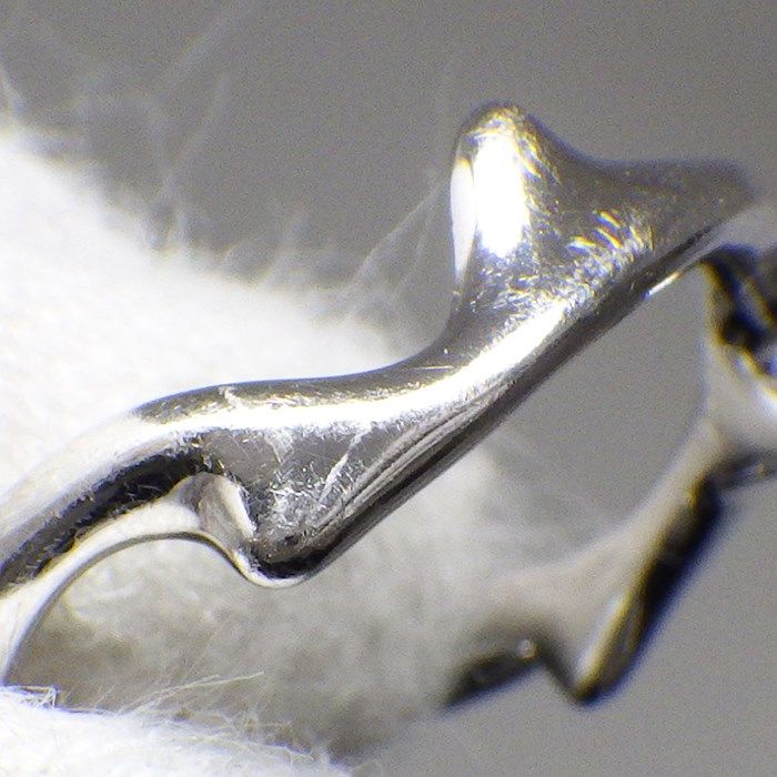 Christian Dior Bois de Rose K18WG Ring - Size 7 (#47) - Exquisite Craftsmanship