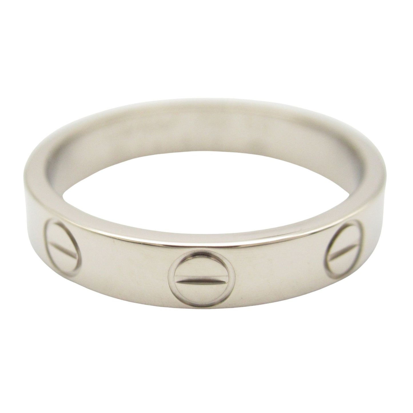 Cartier Mini Love Ring in 18K White Gold - Timeless Elegance