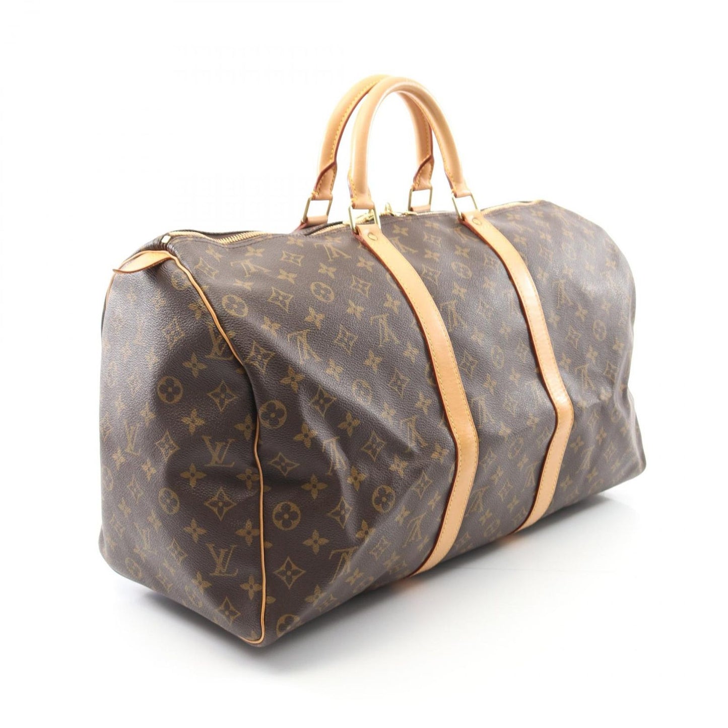 Louis Vuitton Monogram Keepall 50 Boston Bag - Timeless Elegance