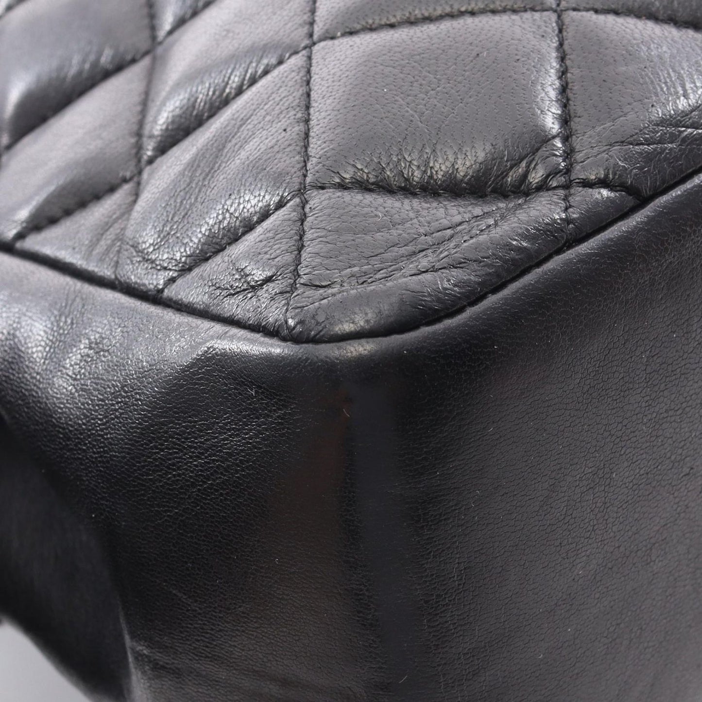 CHANEL Matelassé Tote Bag in Black Lambskin - Timeless Elegance