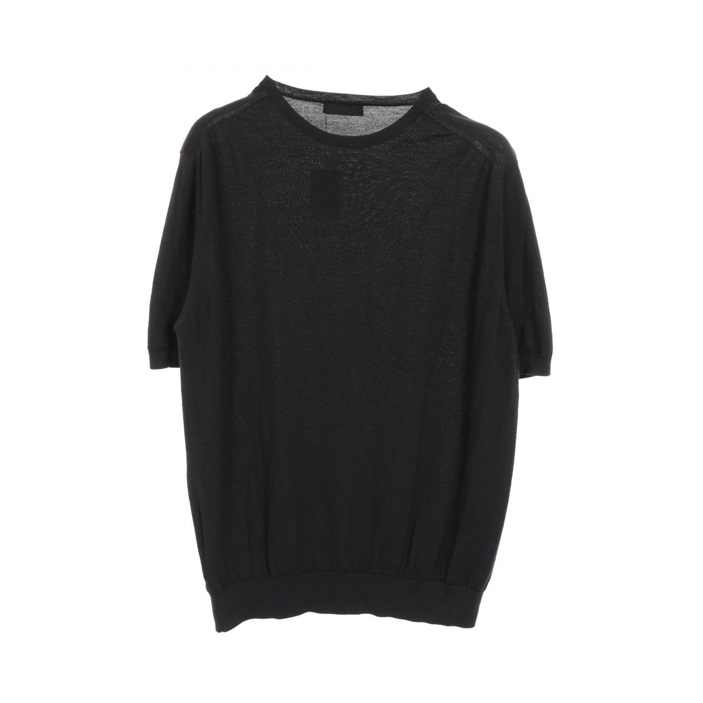 PRADA UMB218 Black Wool Knit - Timeless Elegance for Men