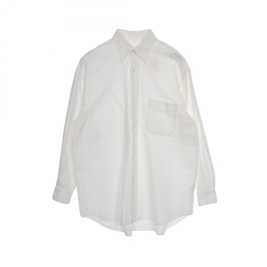 COMOLI Cotton Oxford BD Shirt - Timeless Elegance in White