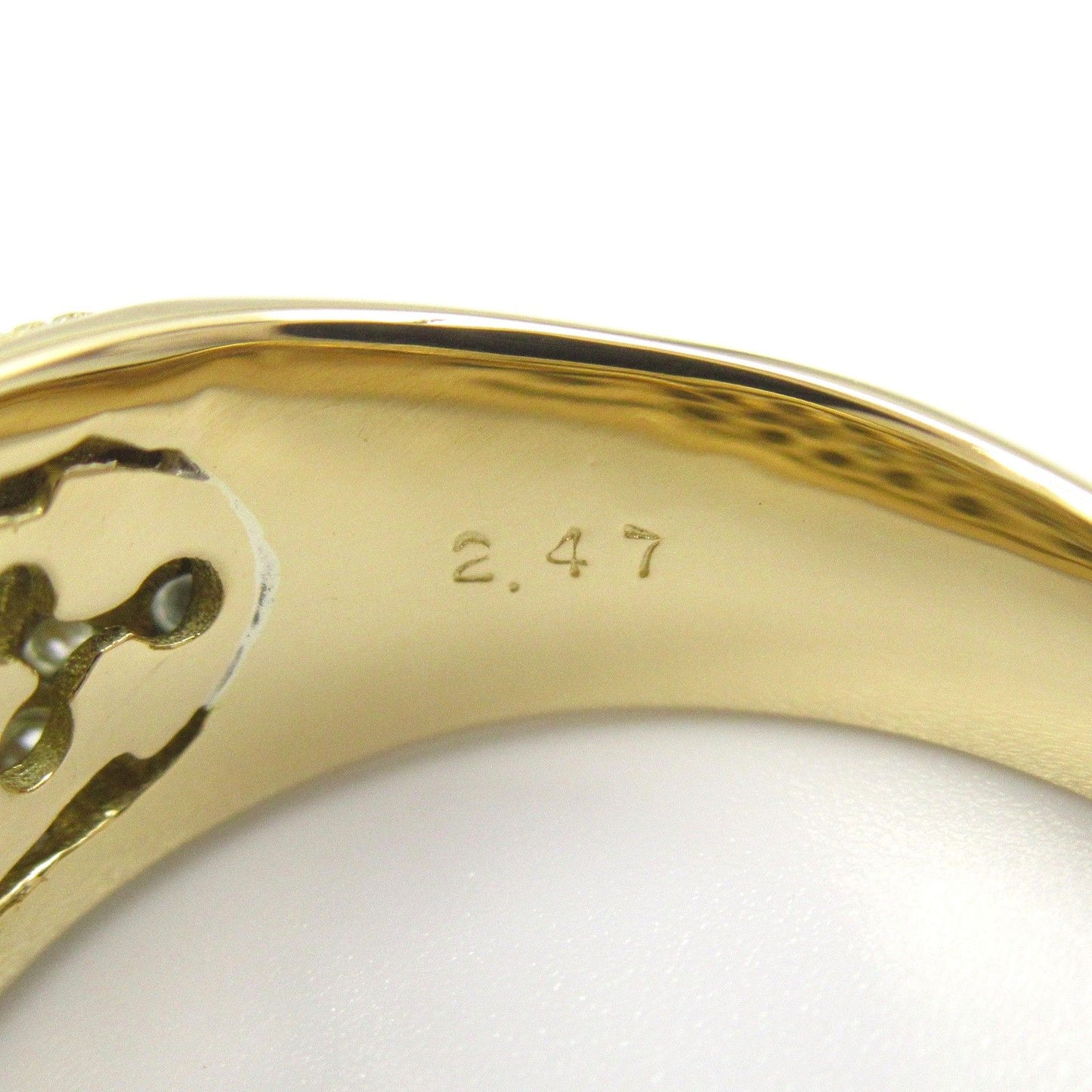 Exquisite K18 Yellow Gold Diamond Ring - 2.47ct Luxury Jewelry