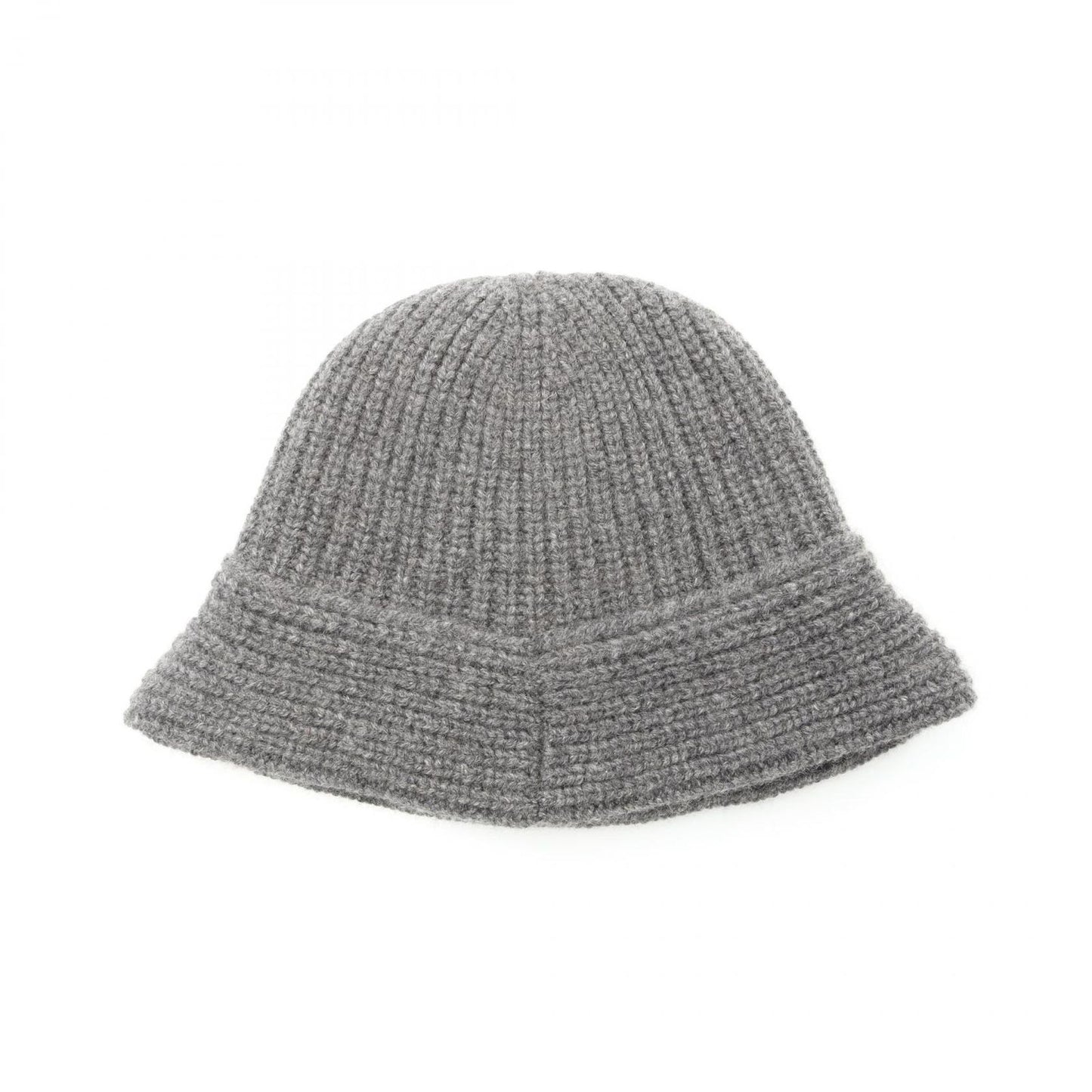 CELINE Triomphe Crochet Bucket Hat in Gray - Timeless Elegance