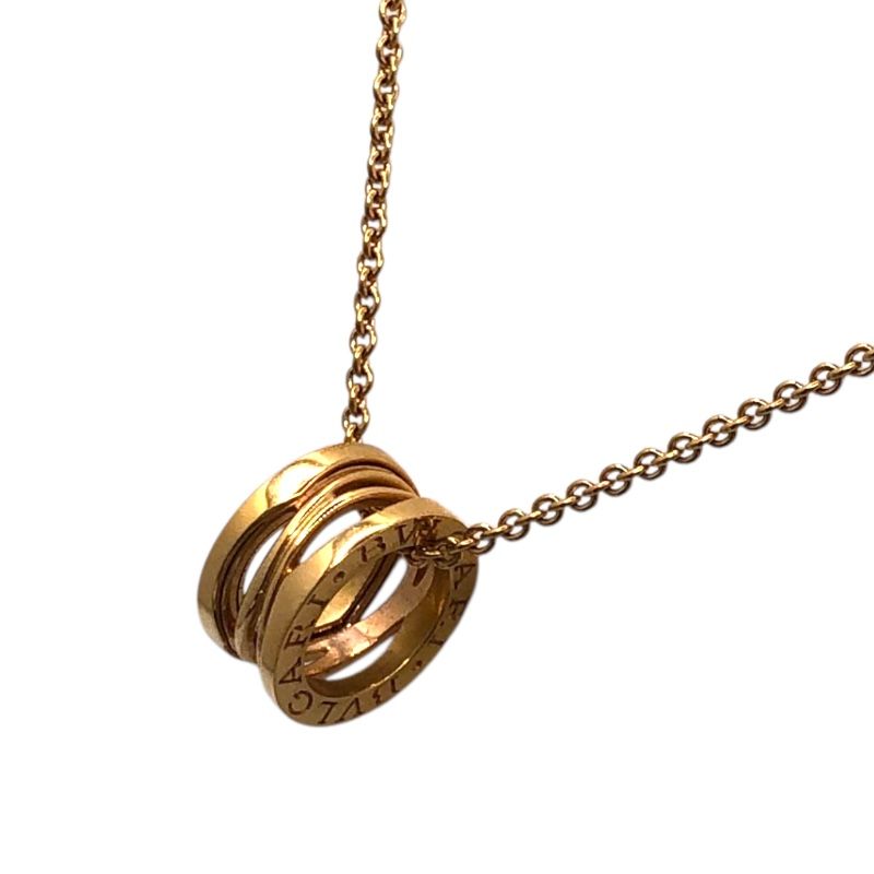 BVLGARI B.zero1 Legend Necklace in K18 Pink Gold - Exquisite Craftsmanship