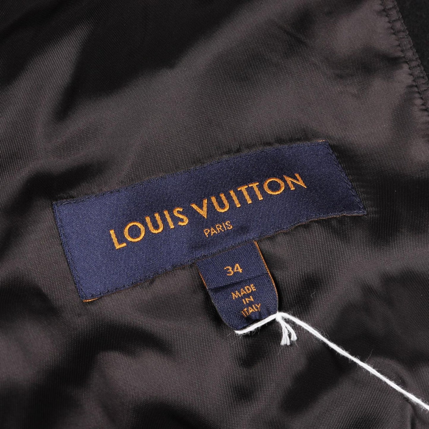 Louis Vuitton Monogram Wool Coat - Timeless Elegance in Black