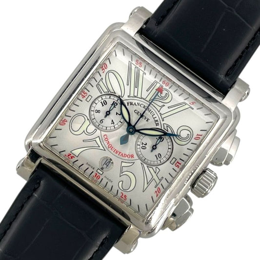 FRANCK MULLER Conquistador Cortez 10000HCC Silver Automatic Watch