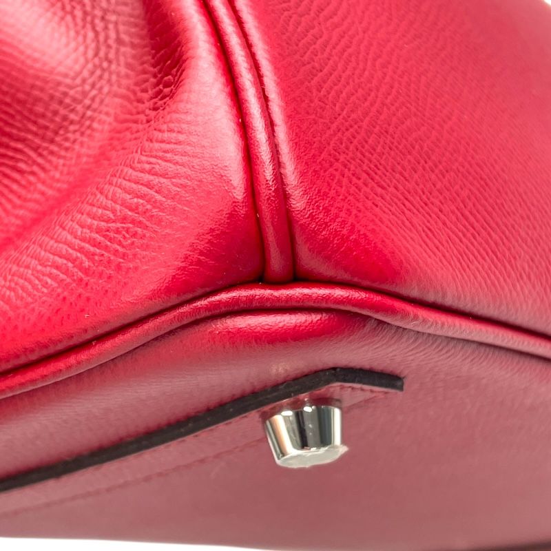HERMES Birkin 30 A刻 Rouge Grenat with Silver Hardware - Exquisite Craftsmanship