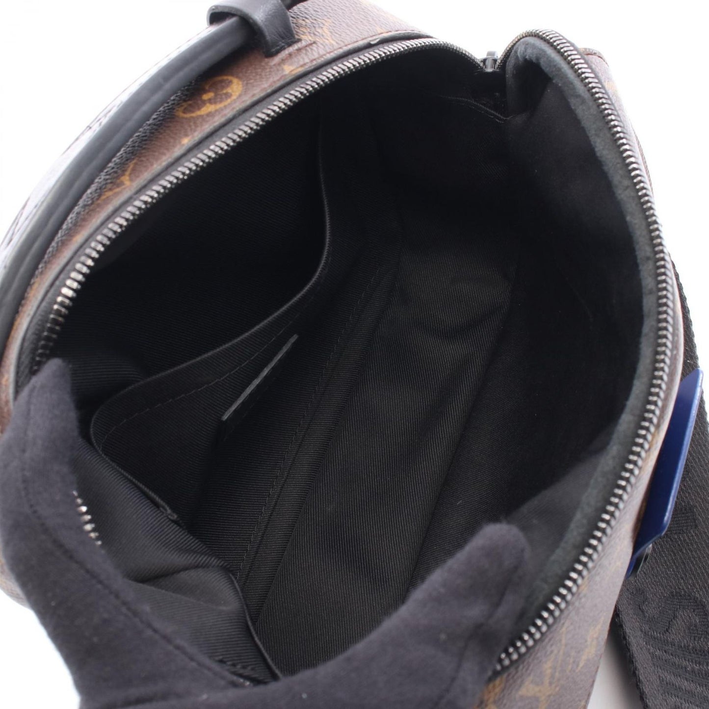 Louis Vuitton S Lock Messenger Handbag in Blue PVC Canvas