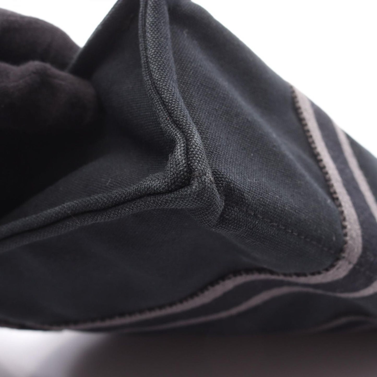 HERMES Foolto PM Tote Bag in Black Canvas - Timeless Elegance